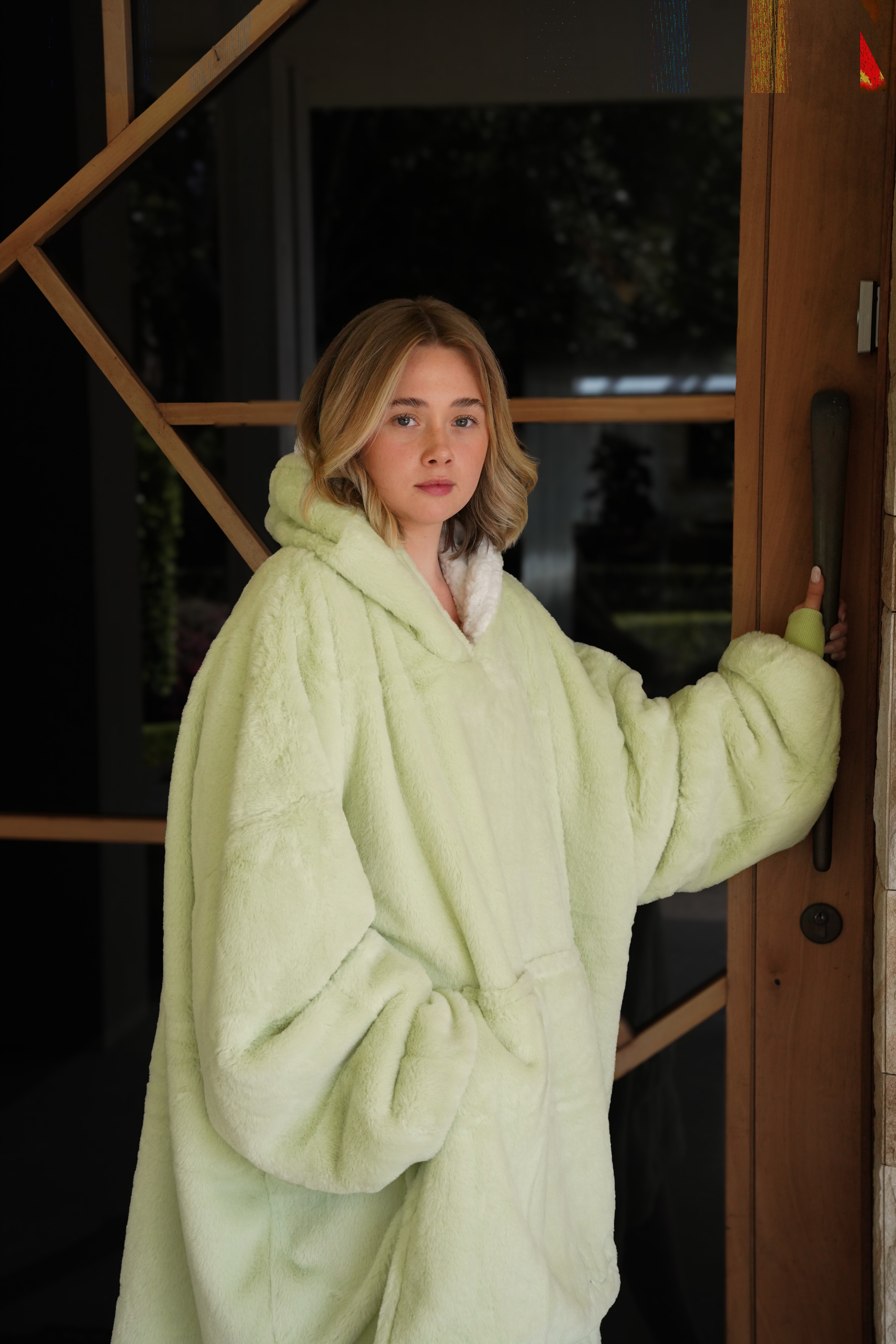 Long Kiwi Oversized Hoodie