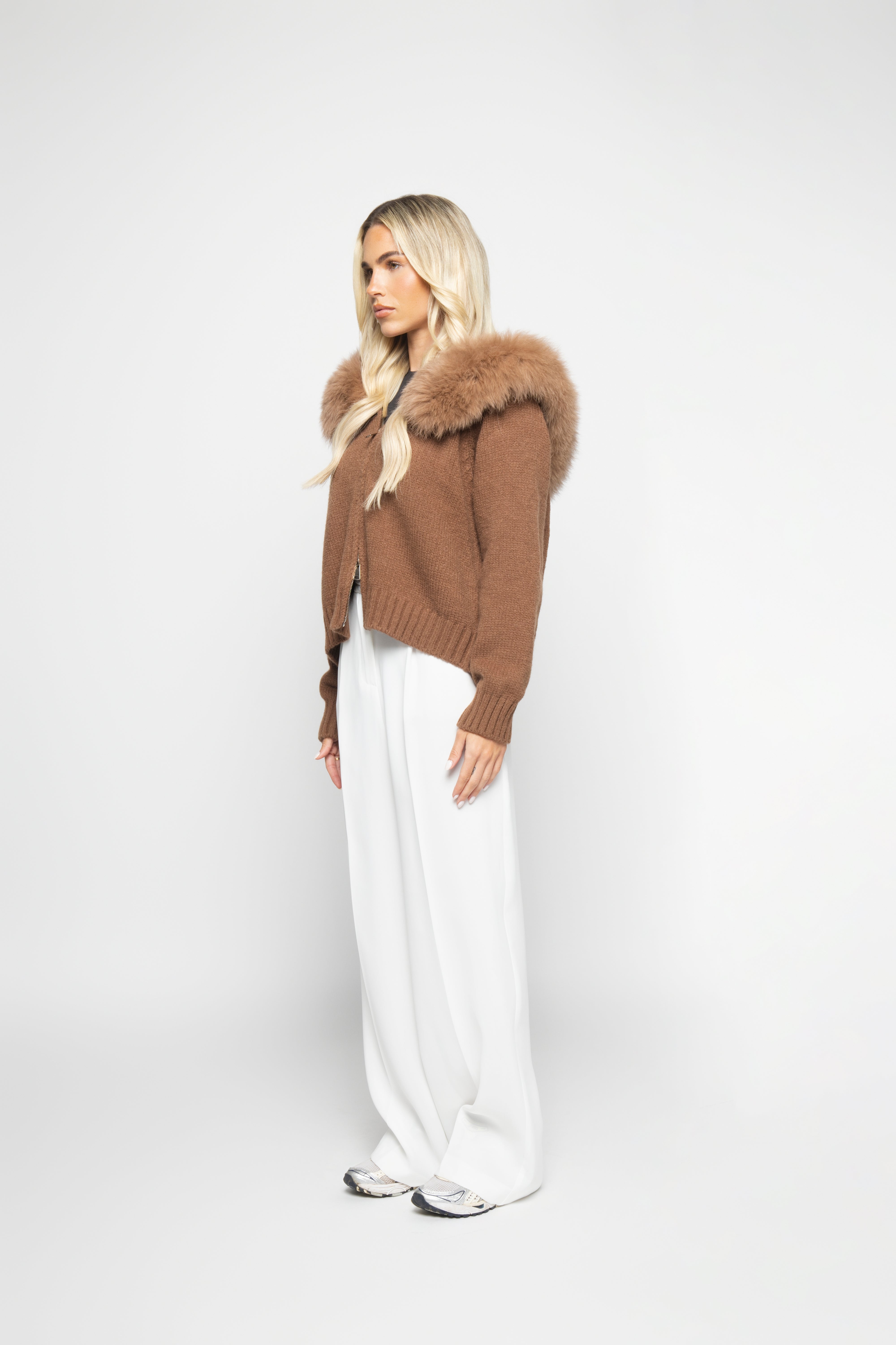 Velvety Cardigan - Sand