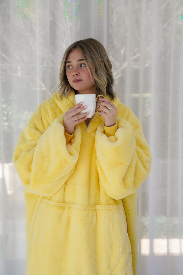 Oversized Hoodie Limoncello