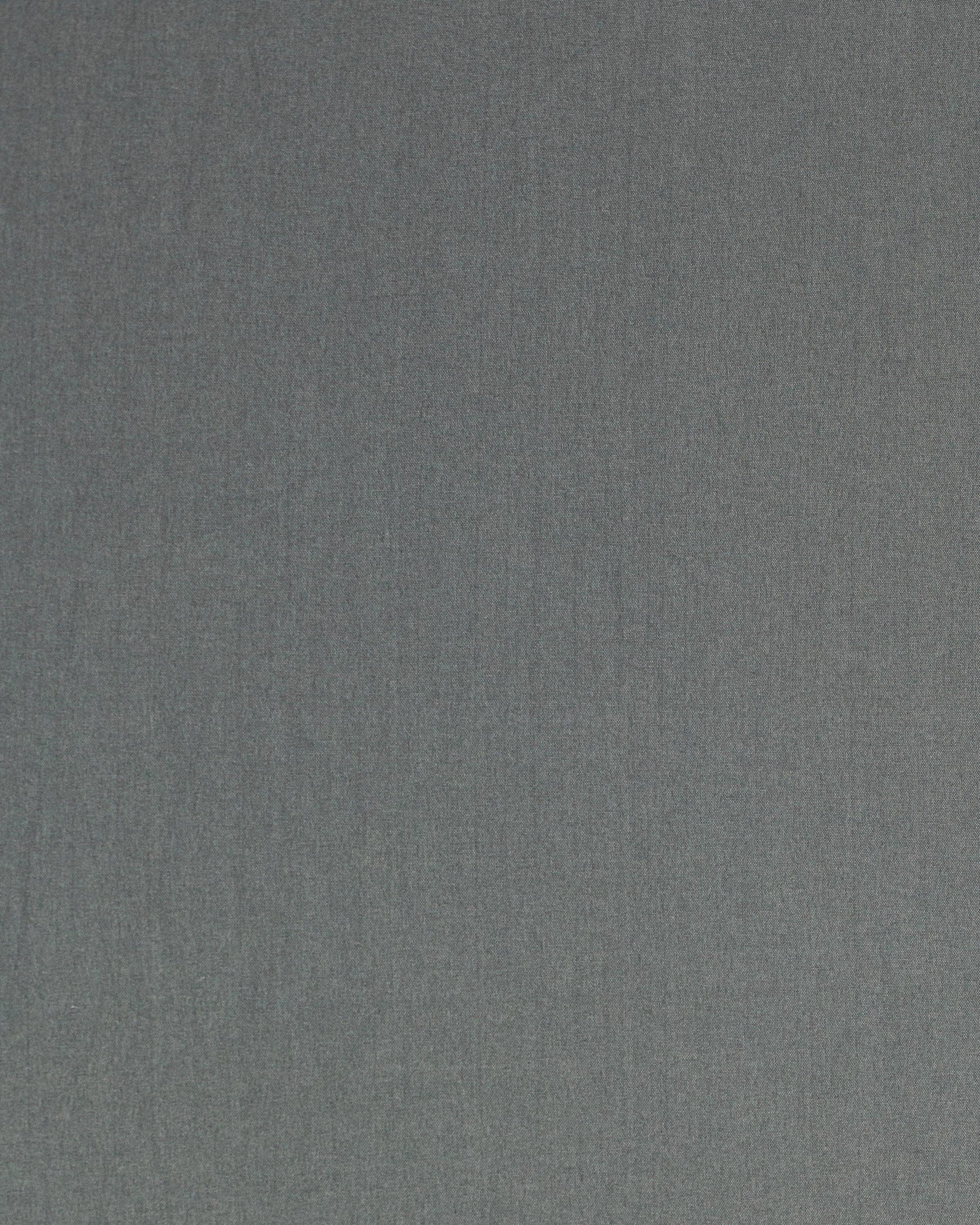 Solid Washed Duvet Set - Smoke
